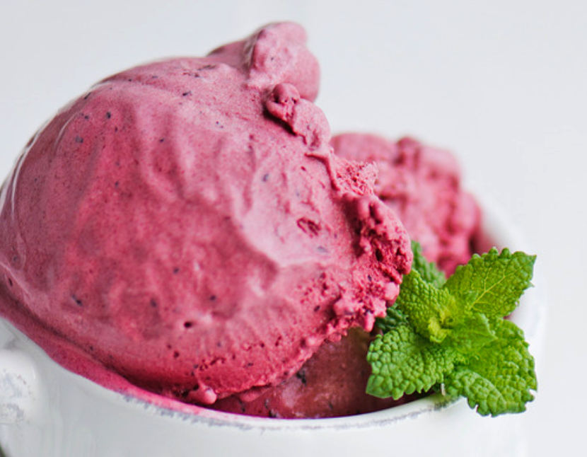 Hazelnut & Blueberry compot Ice Cream (340ml)